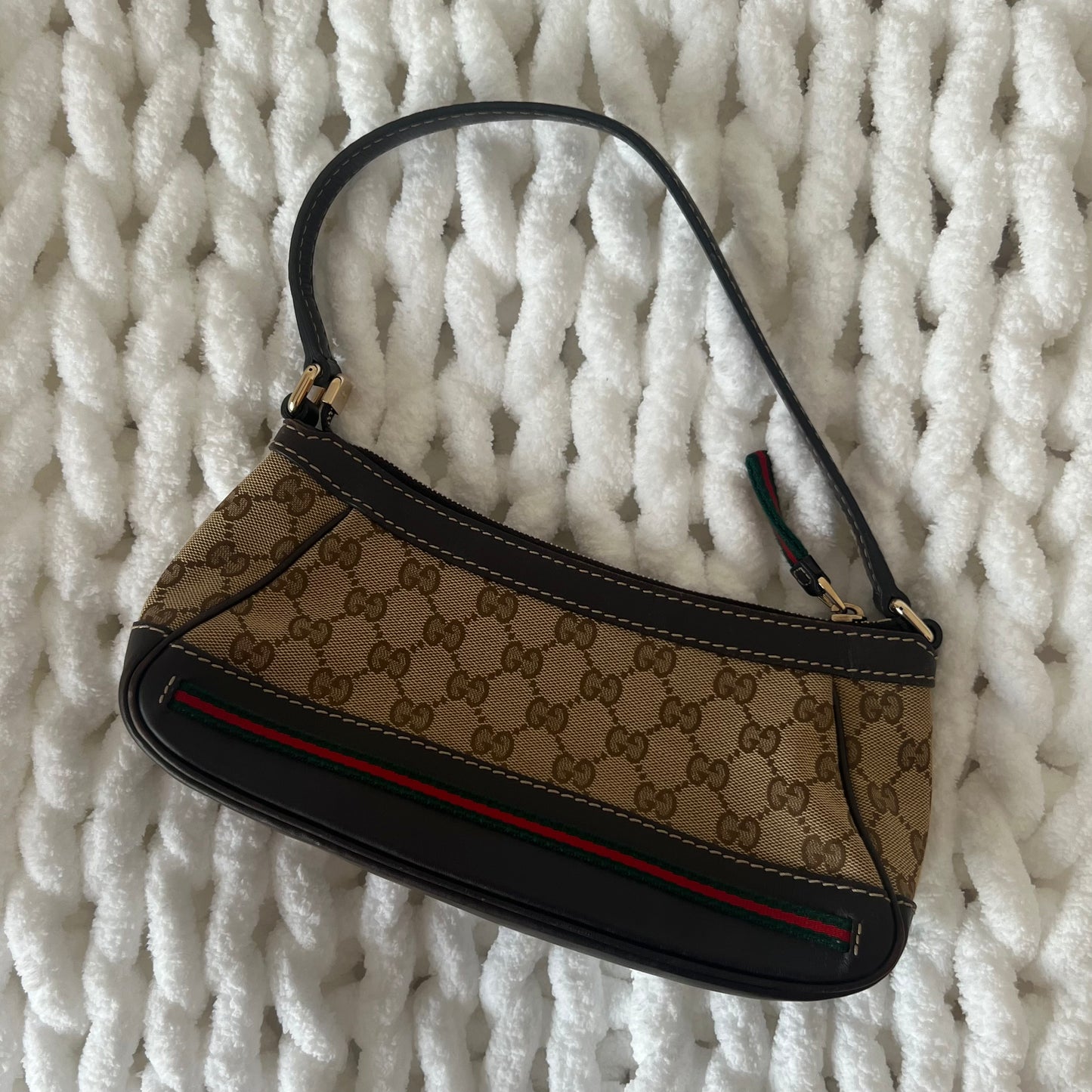 Gucci Mayfair Sherry GG Canvas Pochette