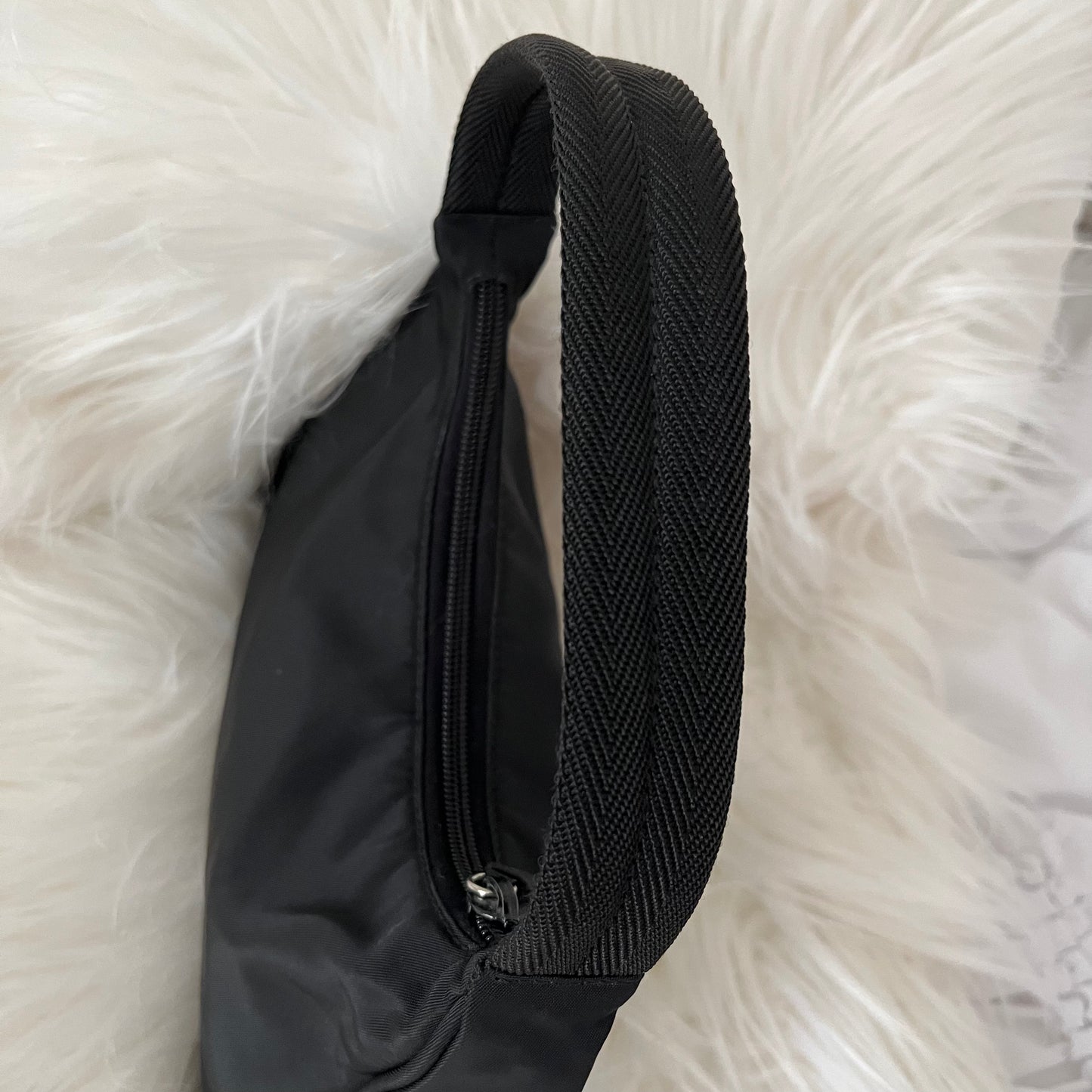 Prada Black Nylon Shoulder Bag