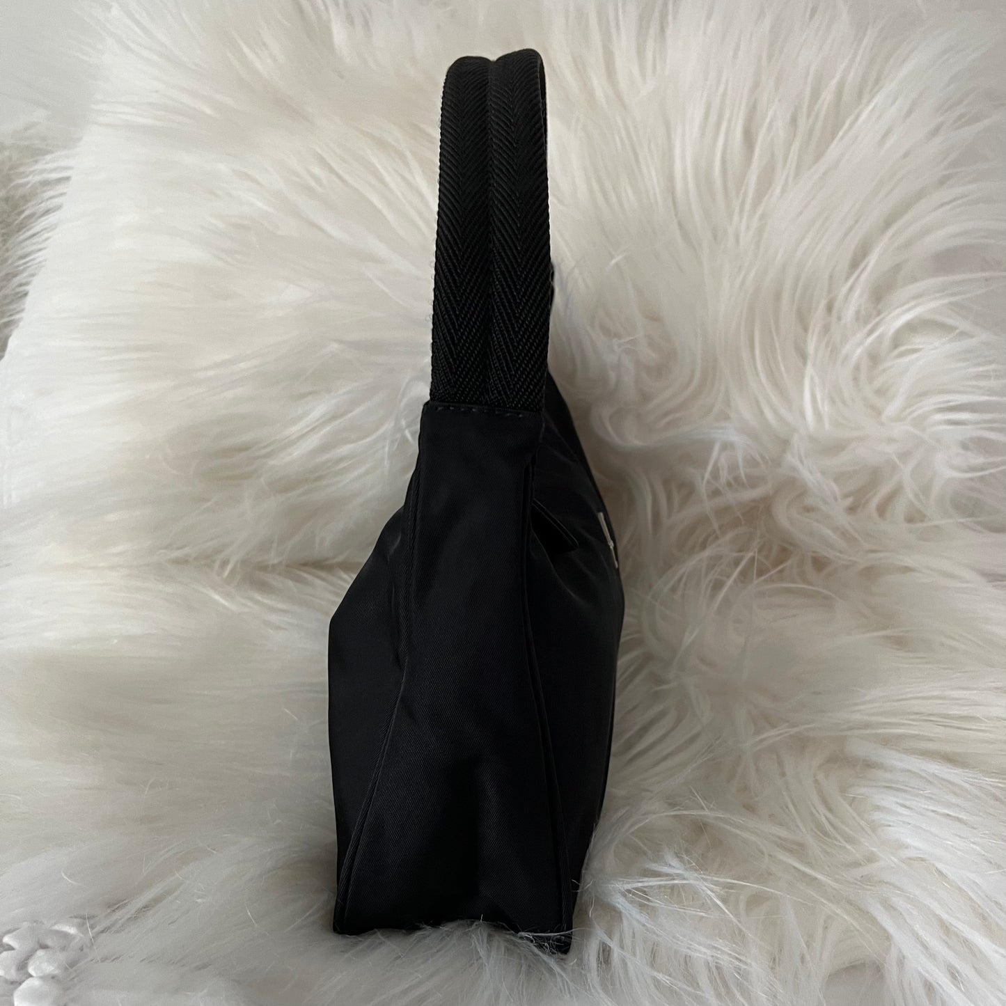 Prada Black Nylon Shoulder Bag