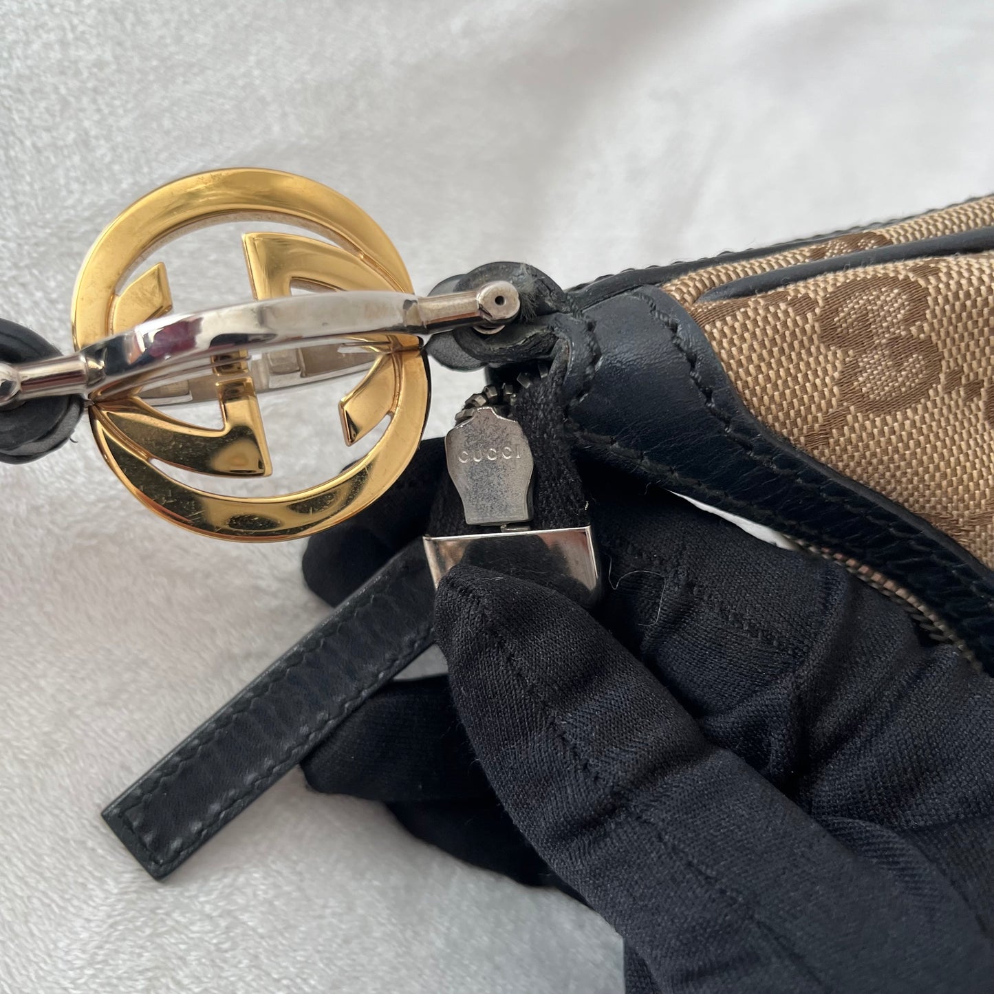 Gucci GG Canvas Twins Large