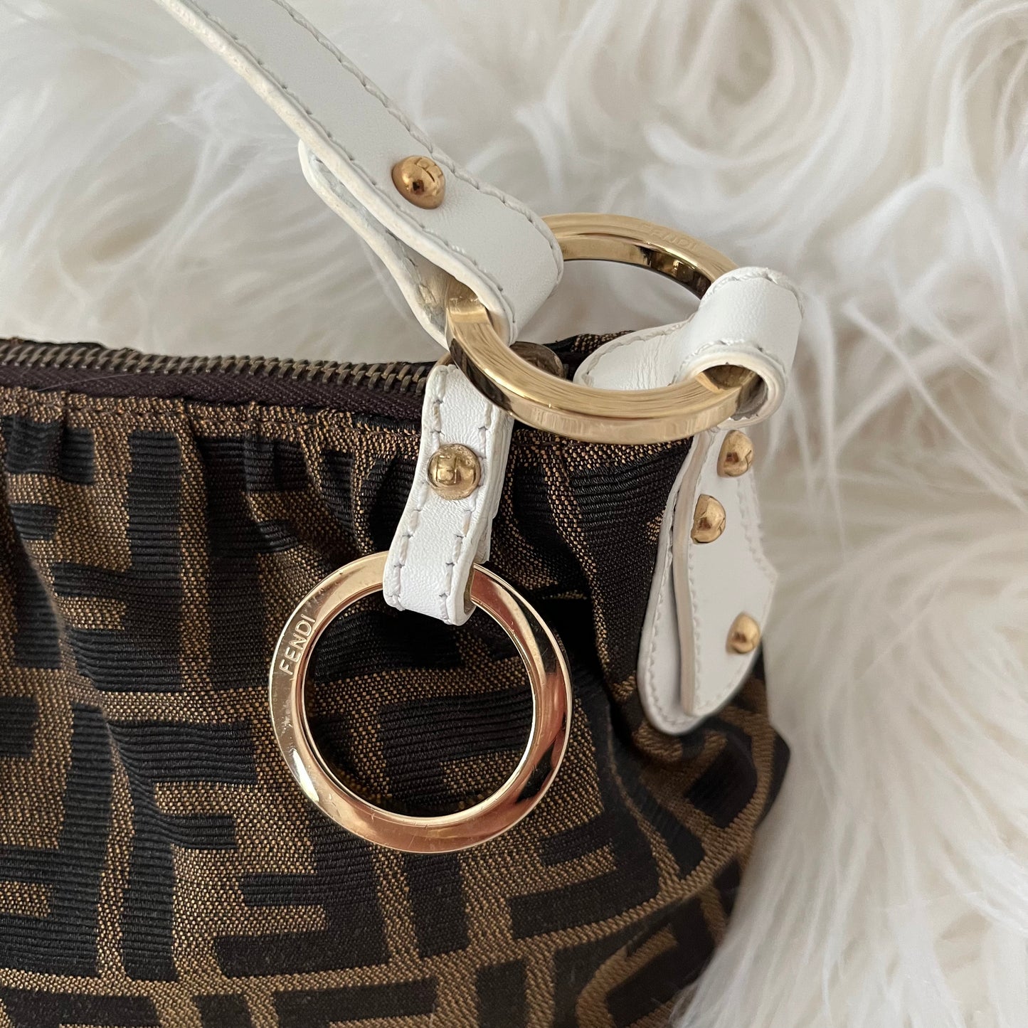 Fendi Zucca Shoulder Bag