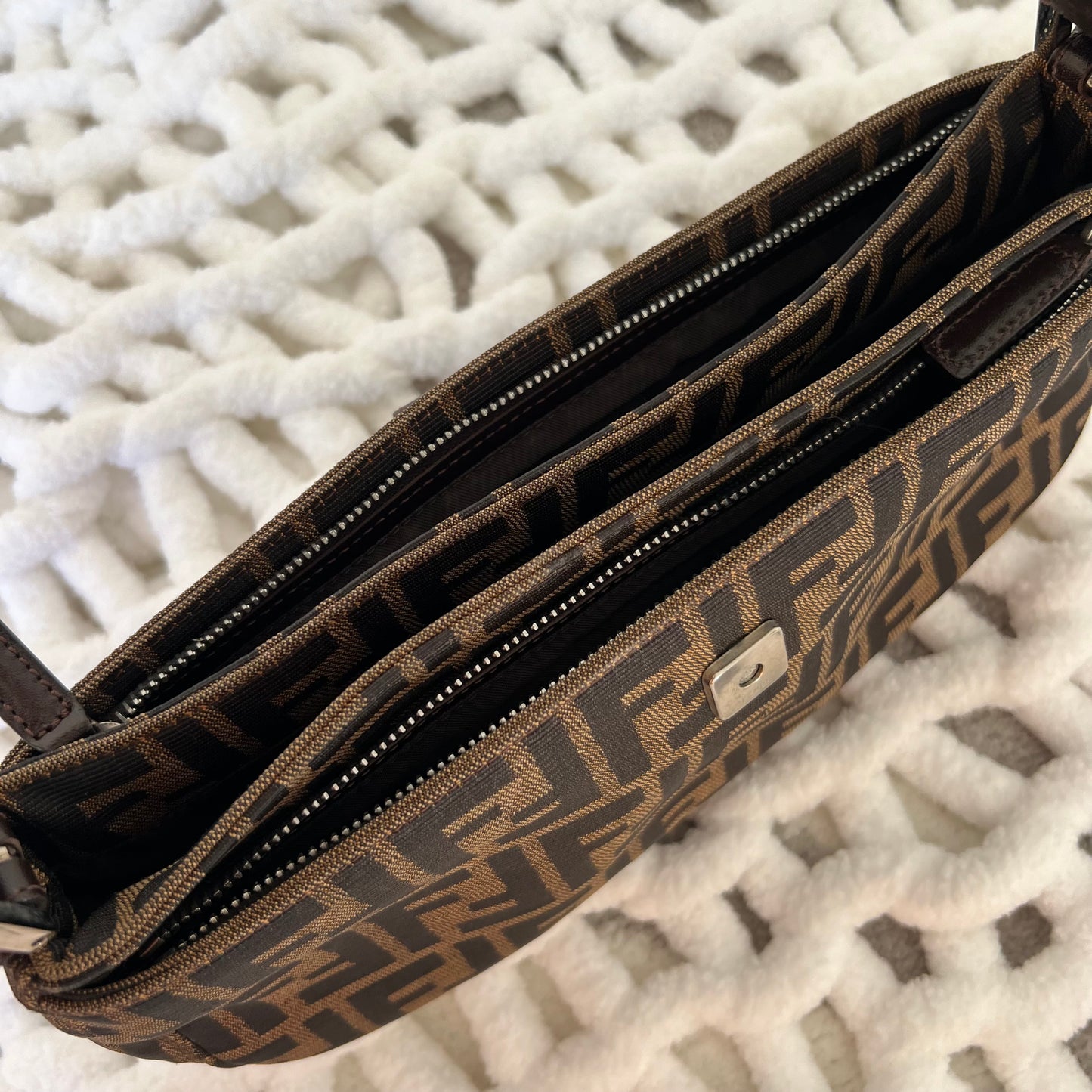 Fendi Zucca Shoulder Bag