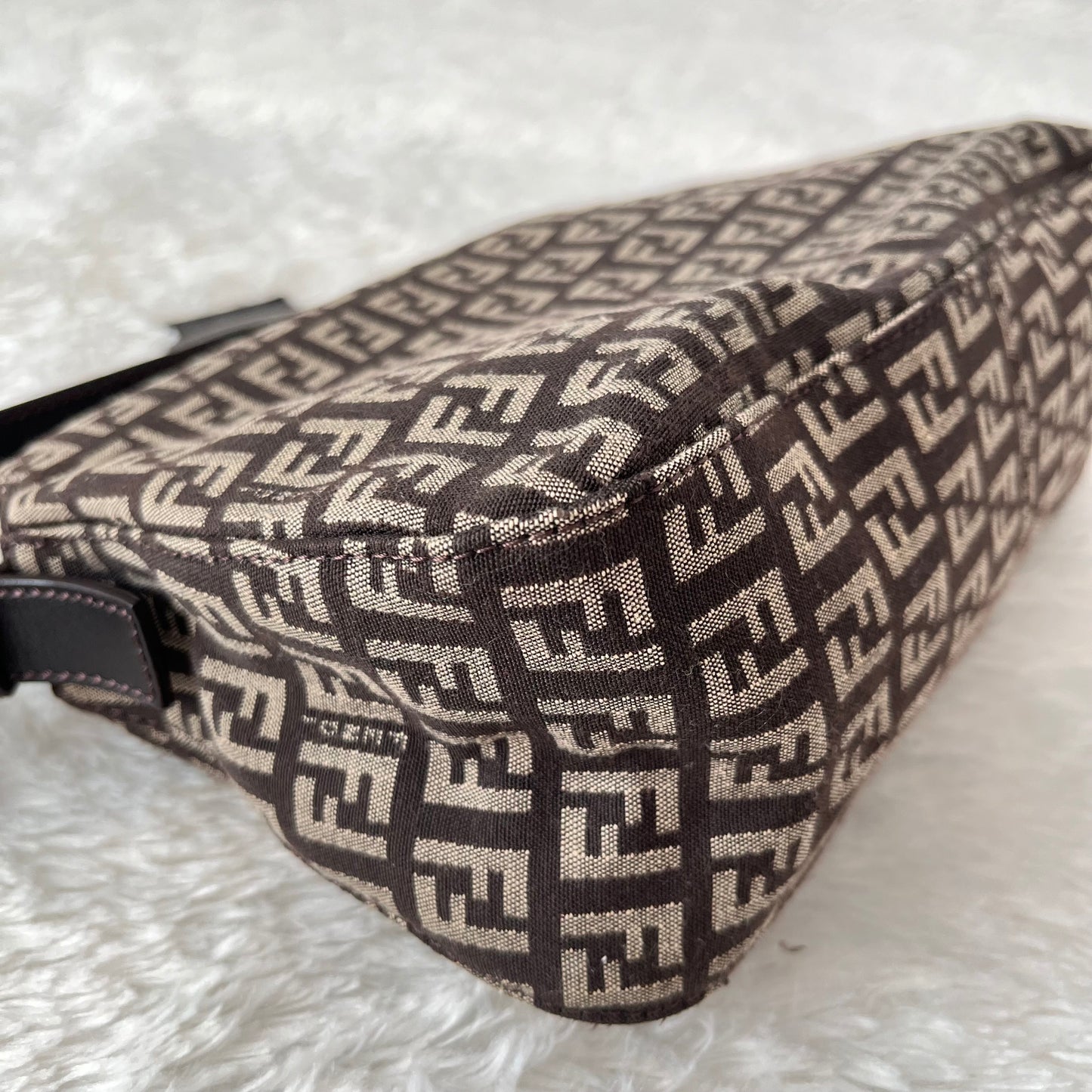 Fendi Zucchino Mamma Baguette Bag