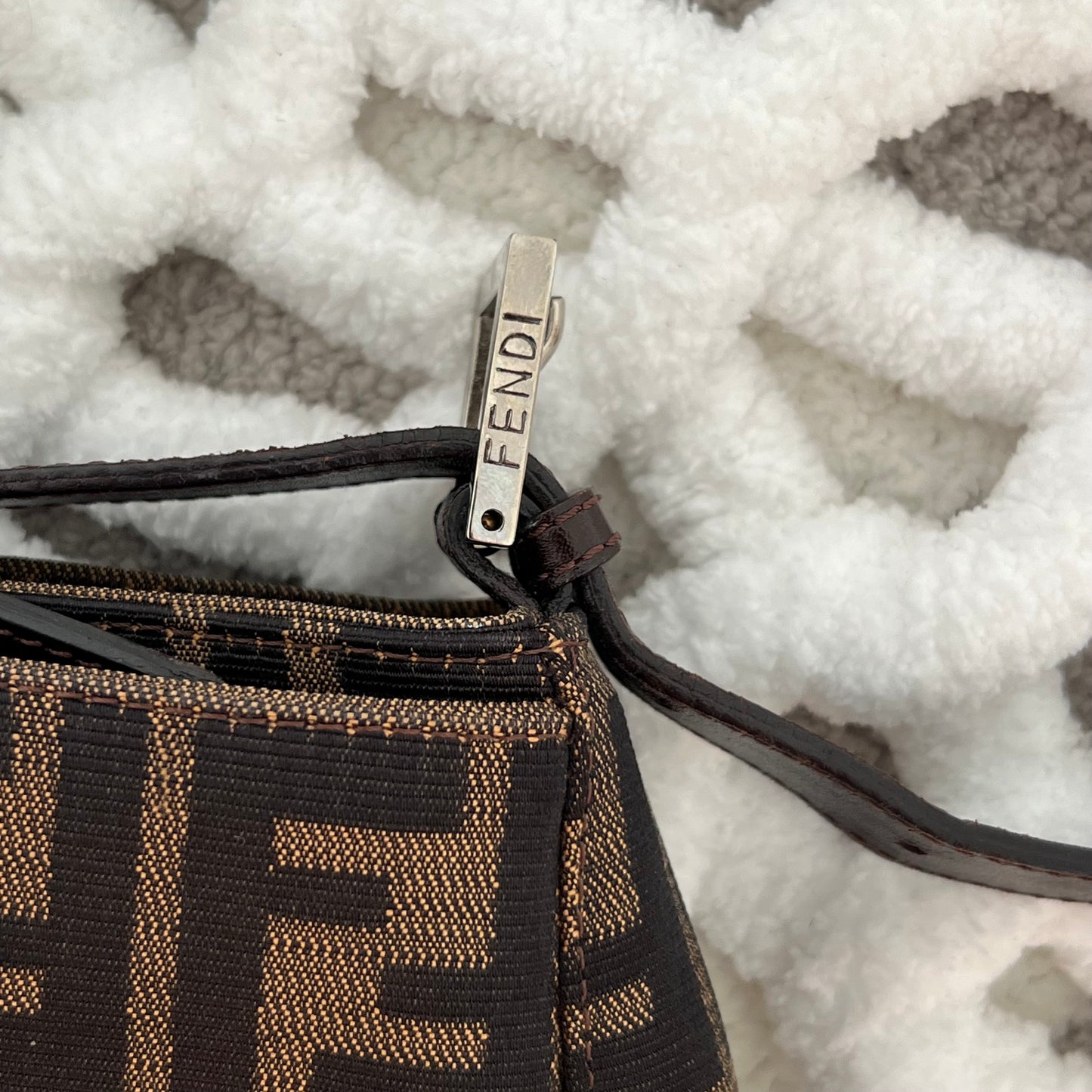 Fendi Zucca Shoulder Bag