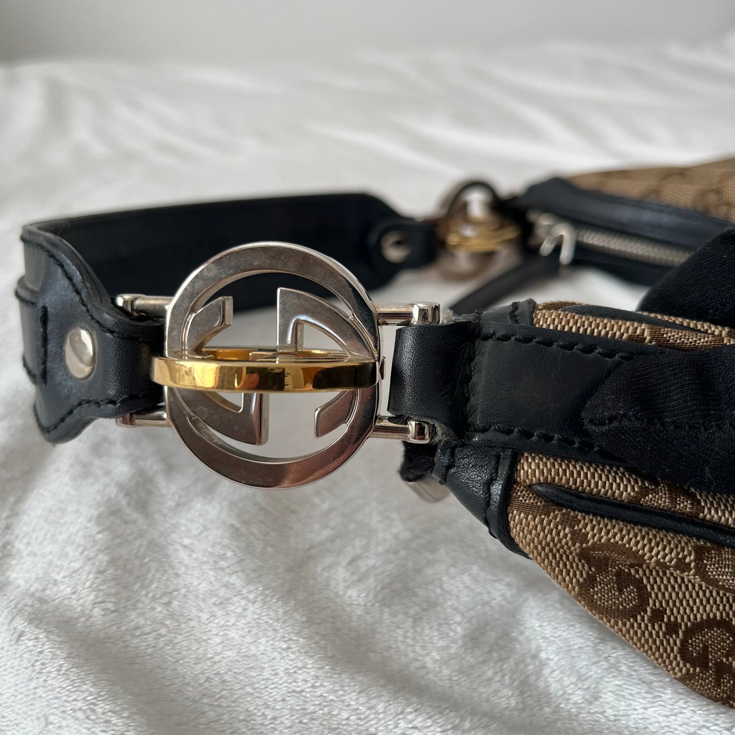 Gucci GG Canvas Twins Large