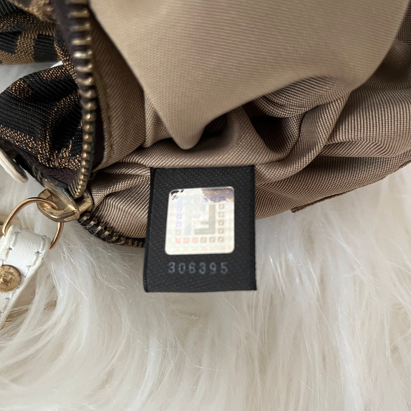 Fendi Zucca Shoulder Bag