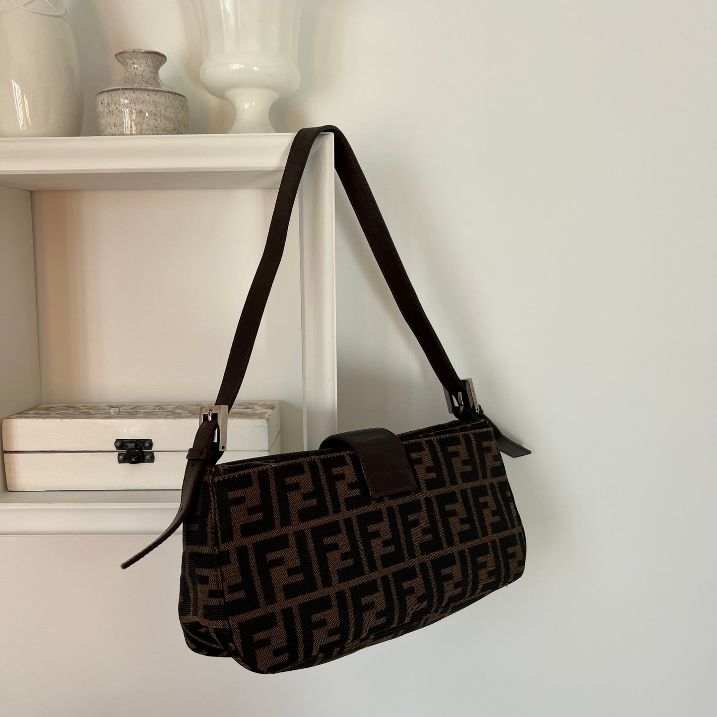 Fendi Zucca Shoulder Bag