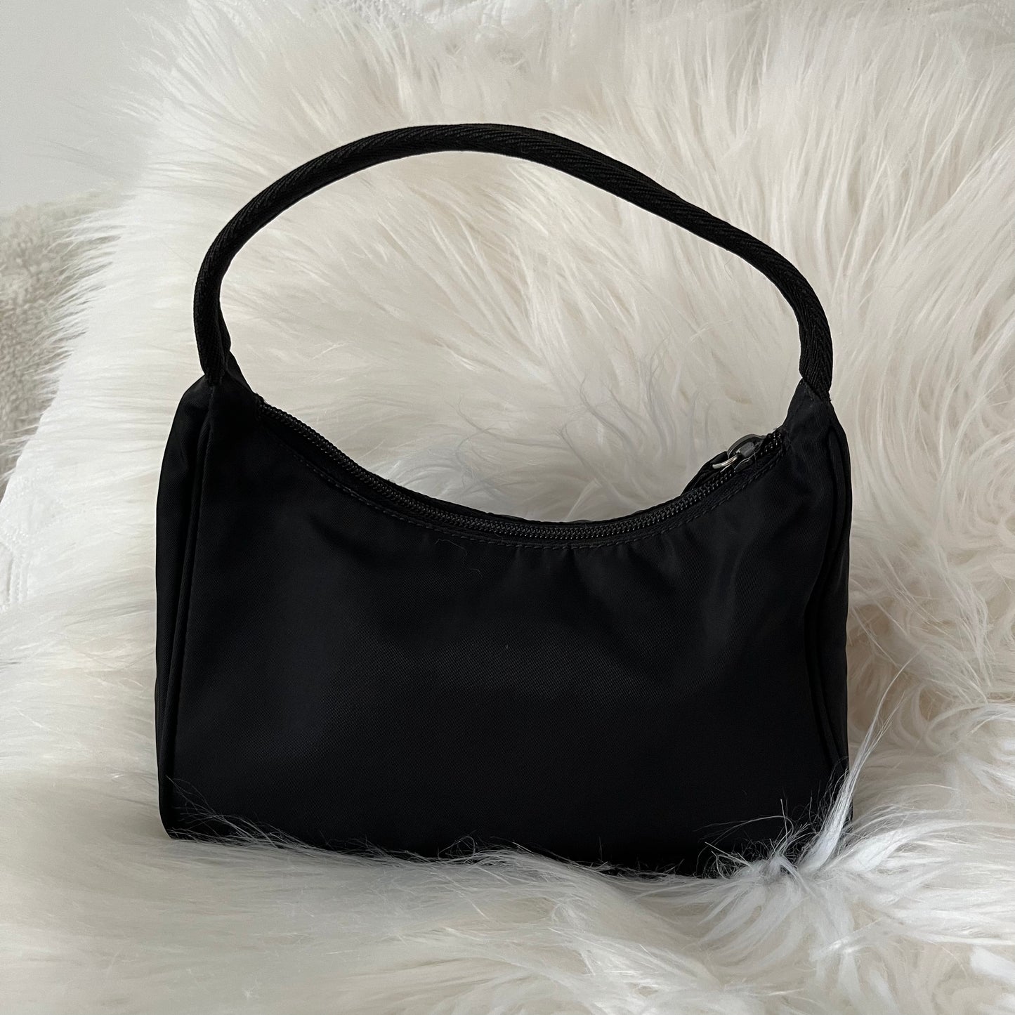 Prada Black Nylon Shoulder Bag