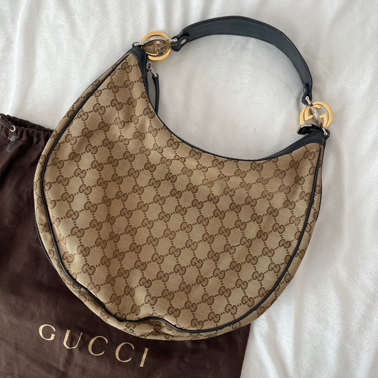 Gucci GG Canvas Twins Large