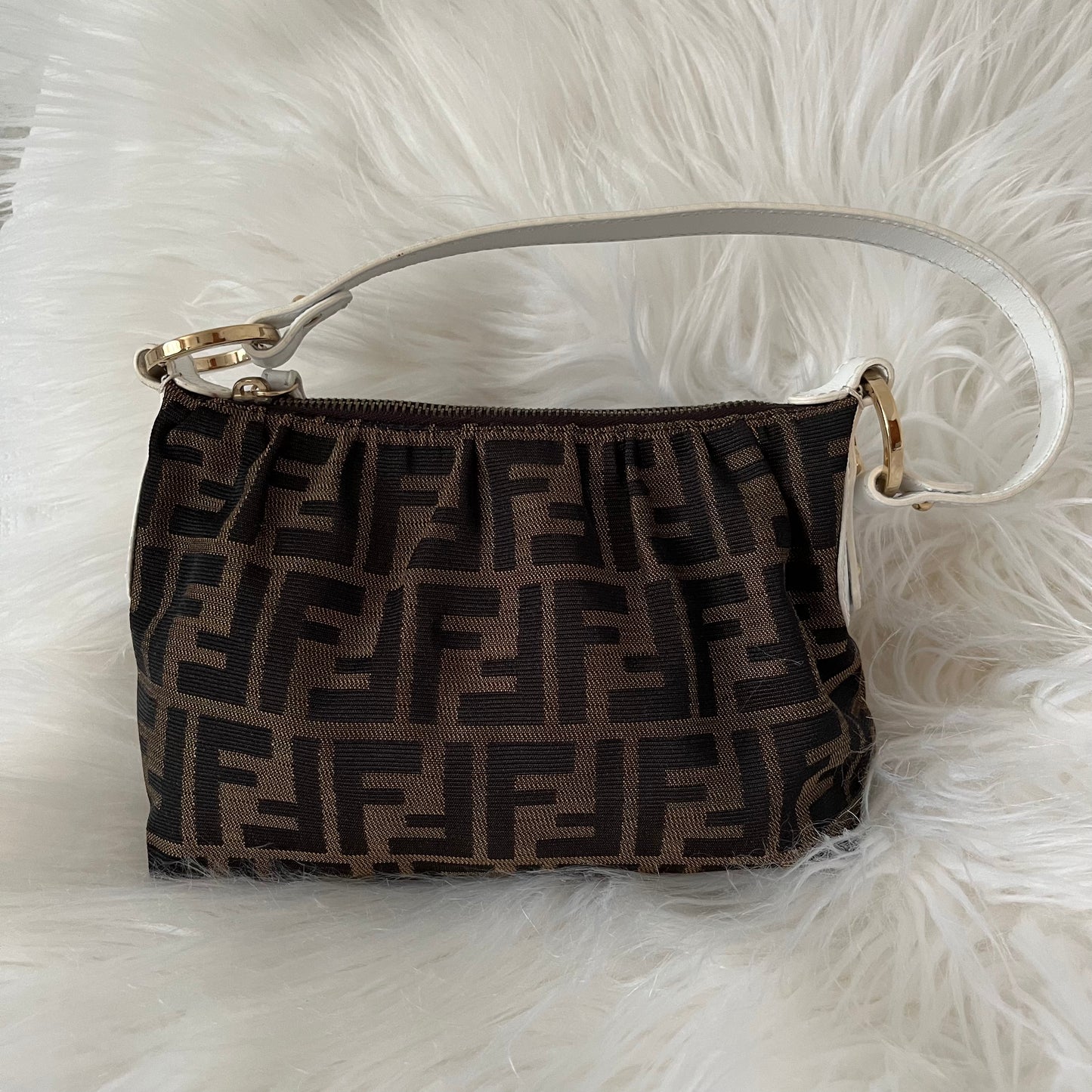 Fendi Zucca Shoulder Bag