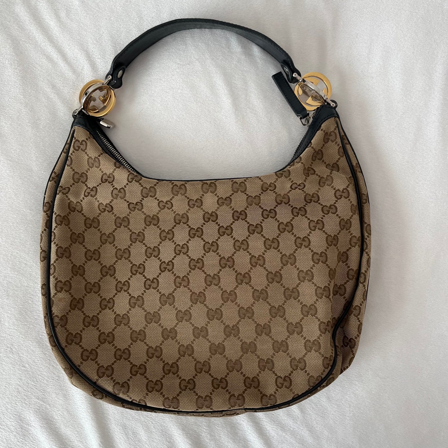 Gucci GG Canvas Twins Large