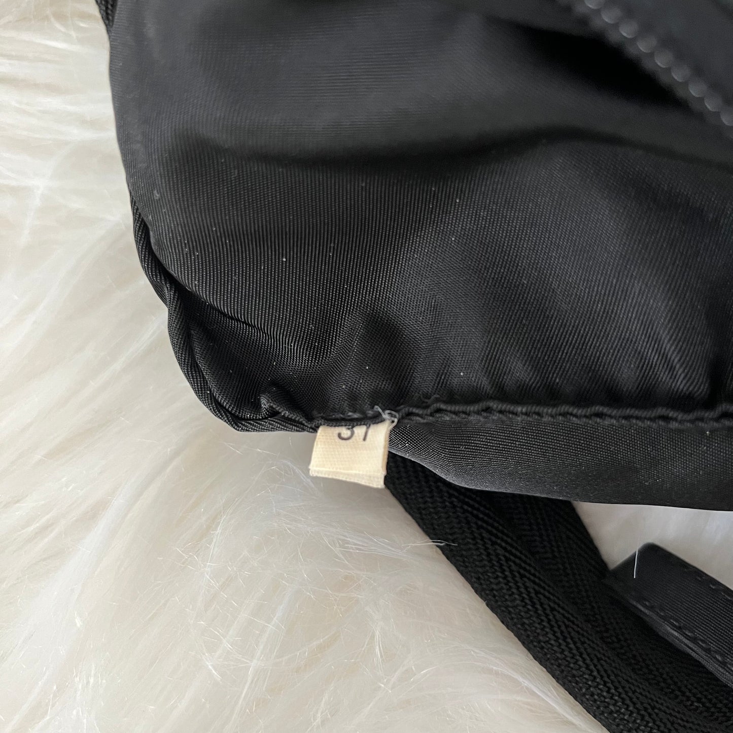 Prada Black Nylon Shoulder Bag