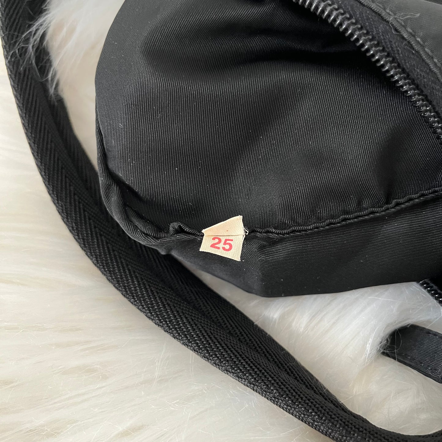 Prada Black Nylon Shoulder Bag