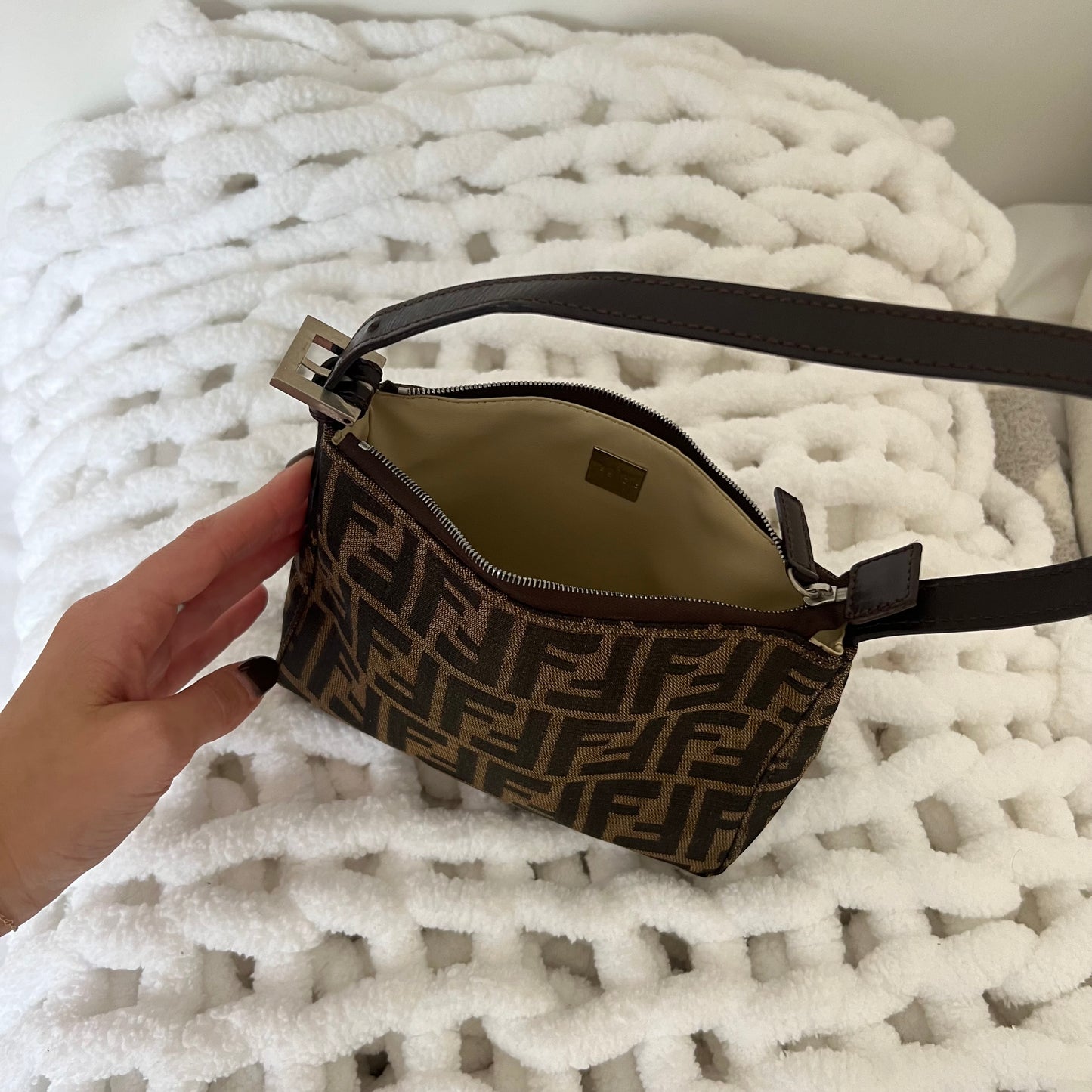 Fendi Zucca Mini Shoulder Bag