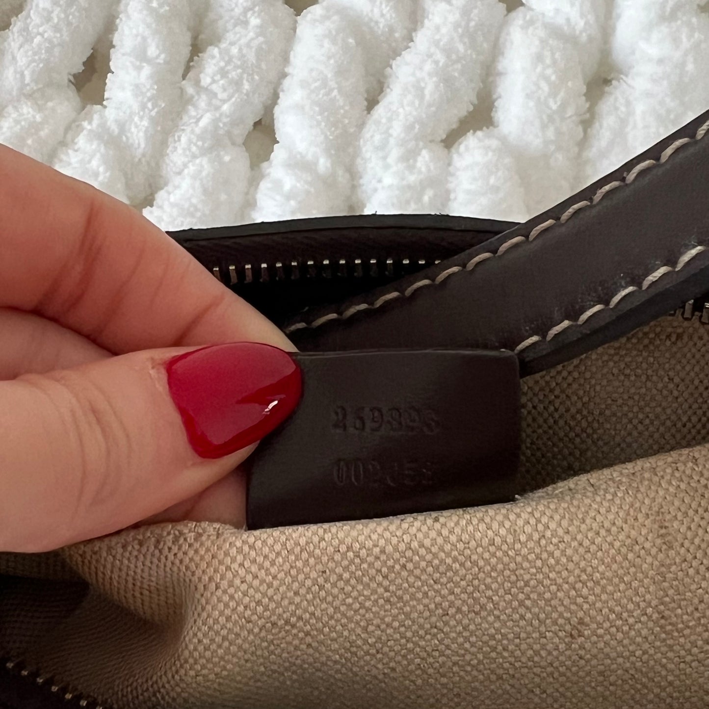 Gucci Mayfair Sherry GG Canvas Pochette