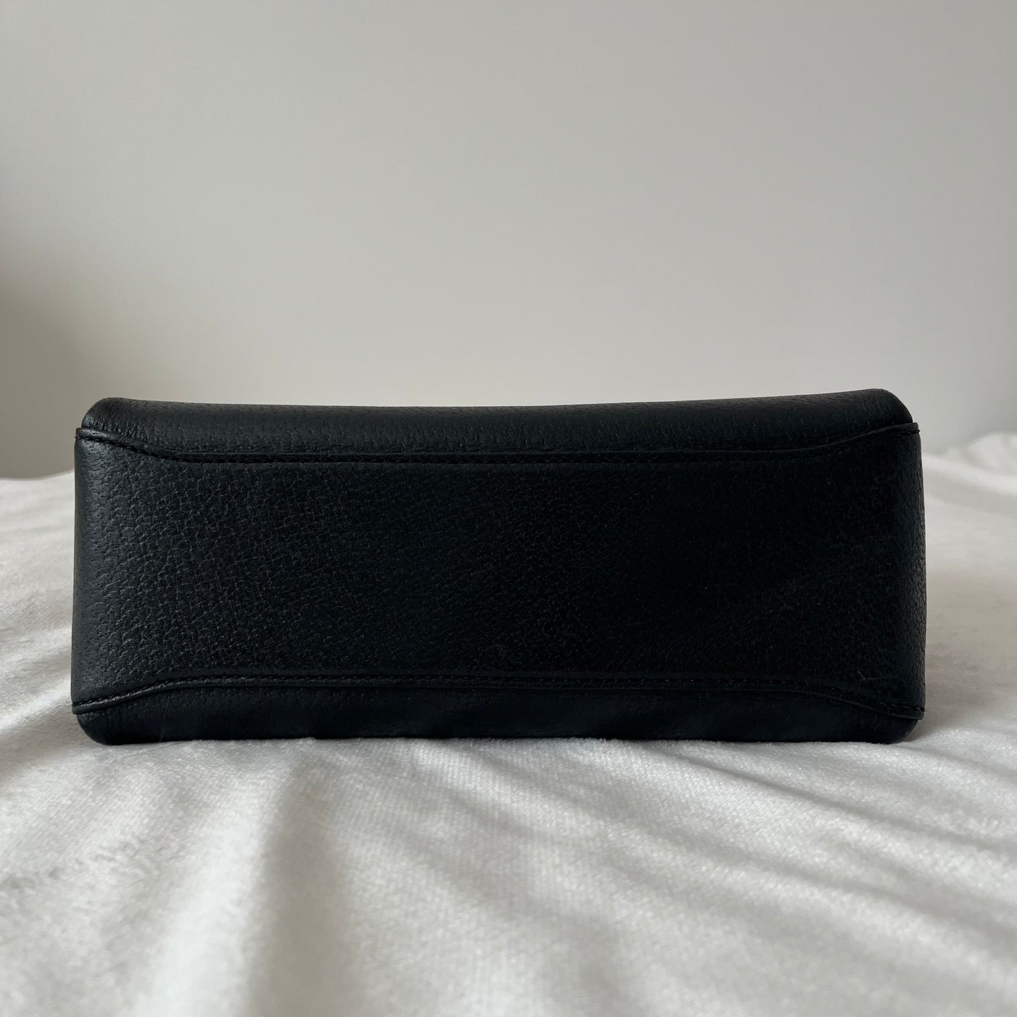 Gucci Bamboo Leather Turn-Lock Flap Bag