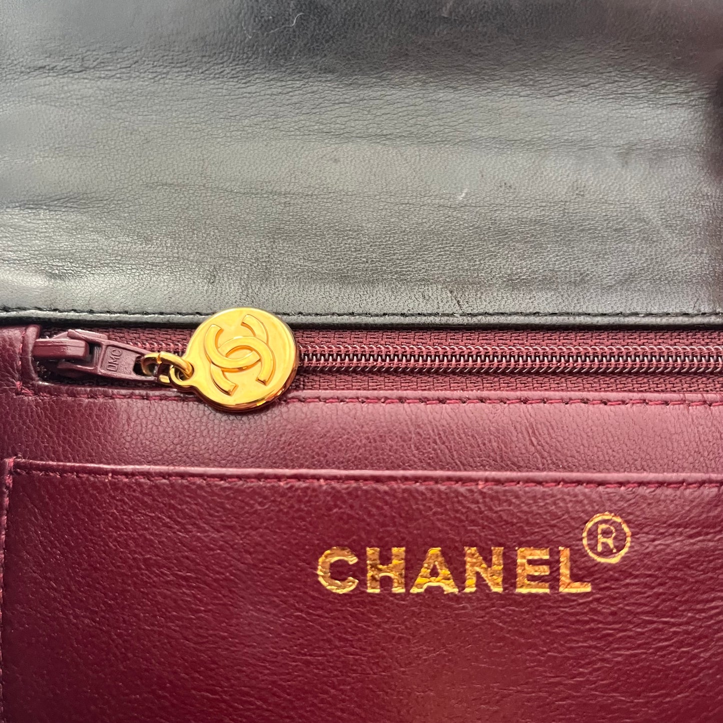 Chanel Matelasse Lambskin Mini Kelly Top Handle Bag