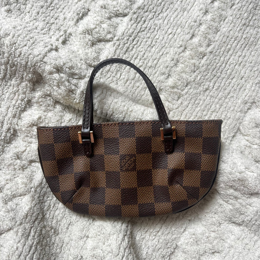 Louis Vuitton Damier Ebene Manosque GM Mini Pouch