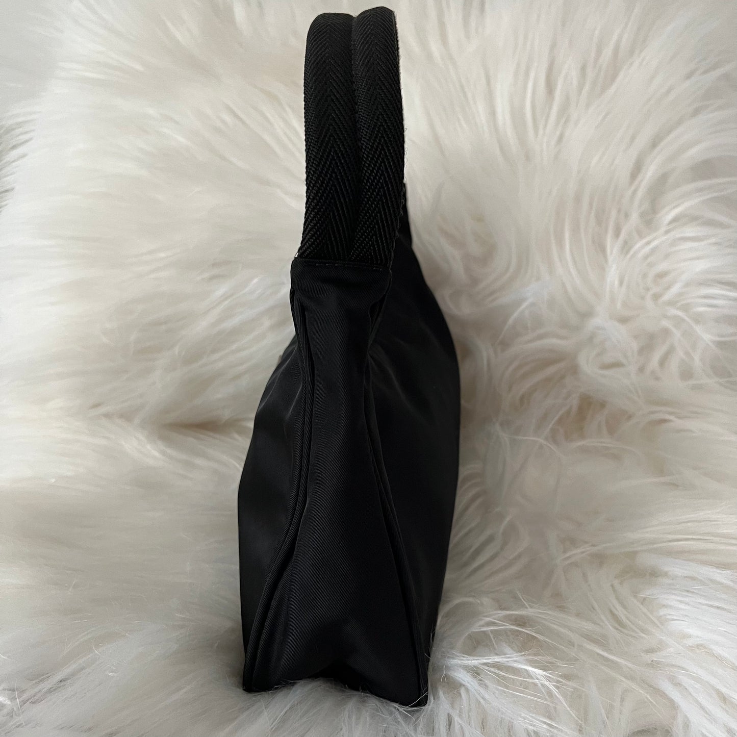 Prada Black Nylon Shoulder Bag