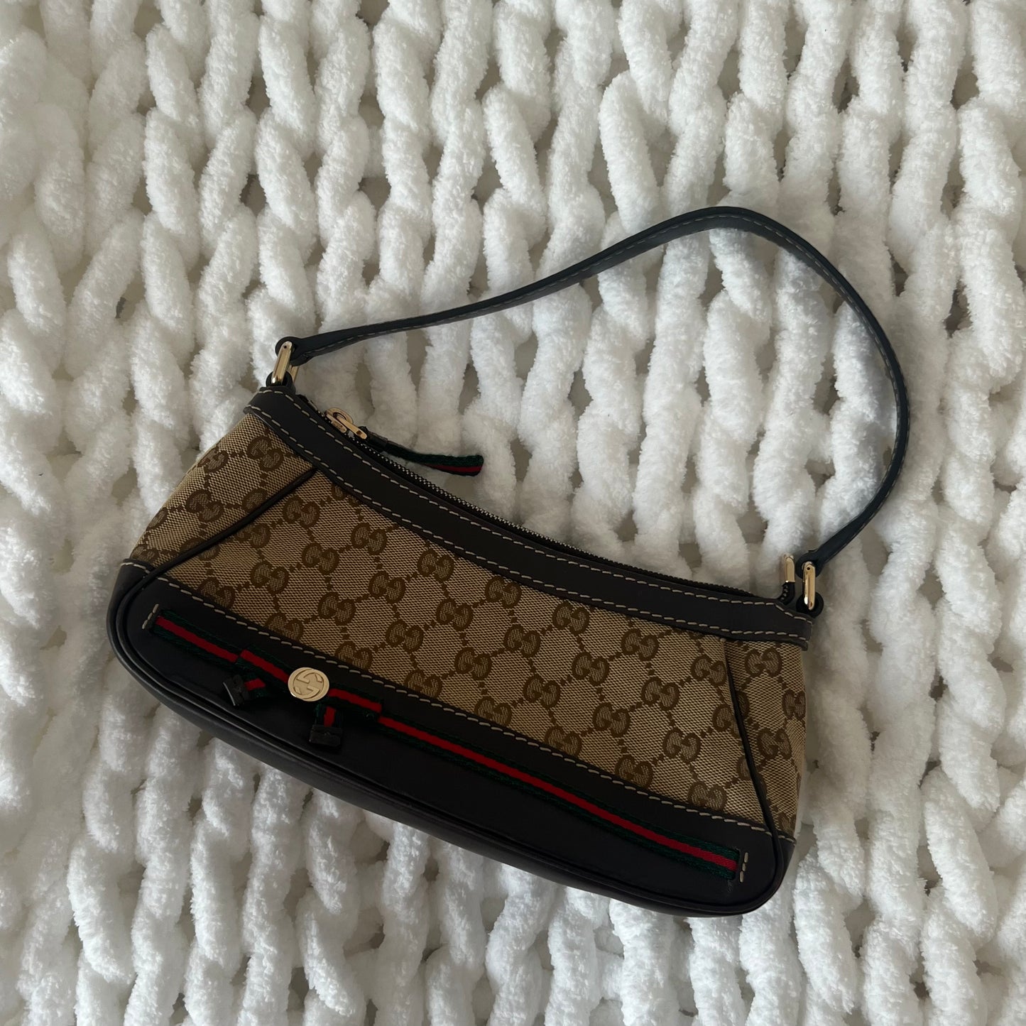 Gucci Mayfair Sherry GG Canvas Pochette