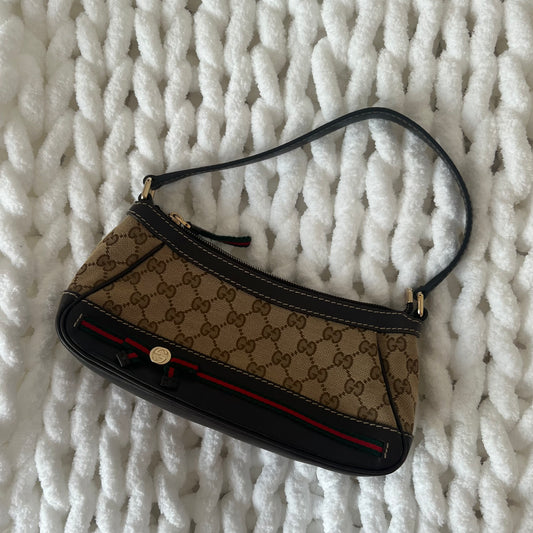 Gucci Mayfair Sherry GG Canvas Pochette