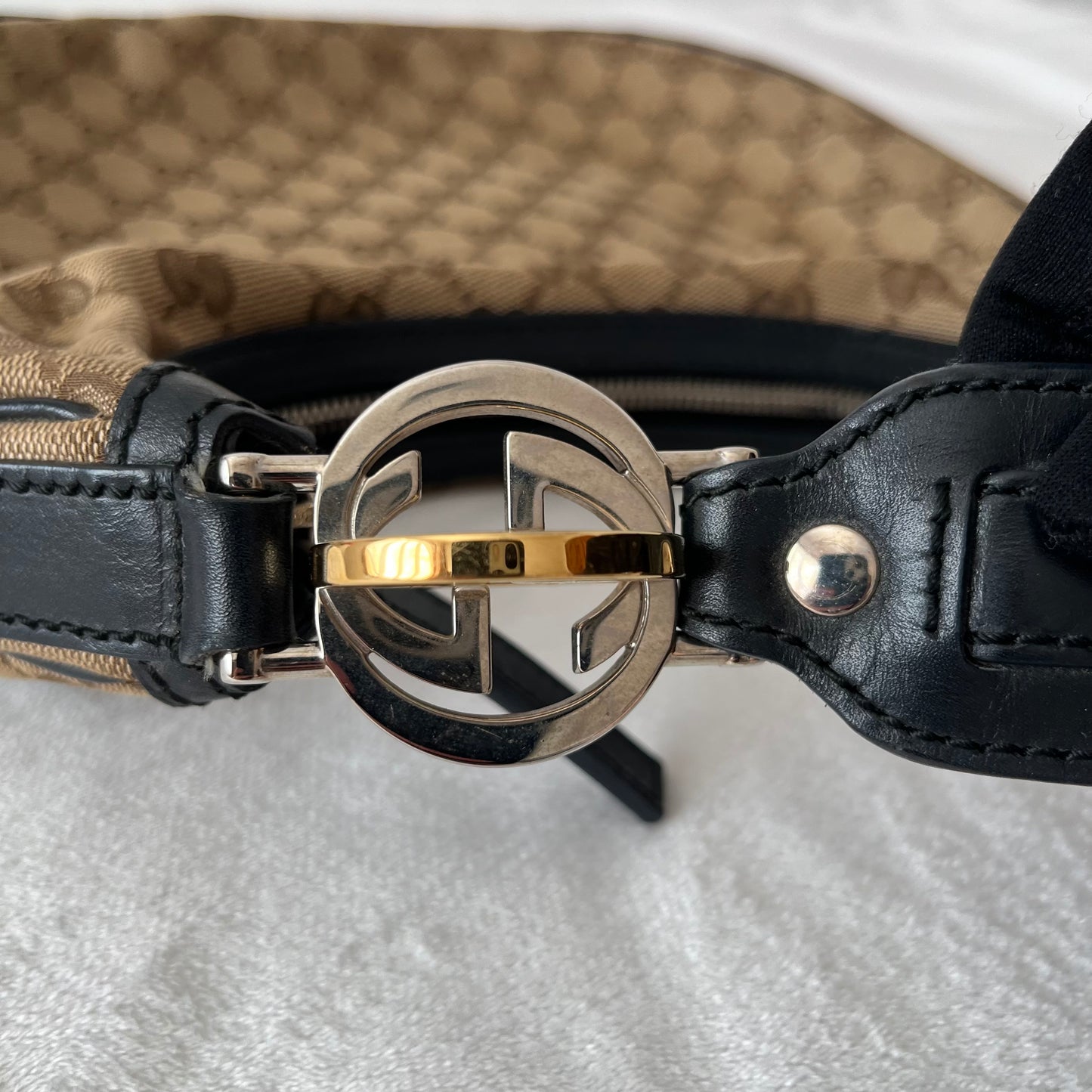 Gucci GG Canvas Twins Large