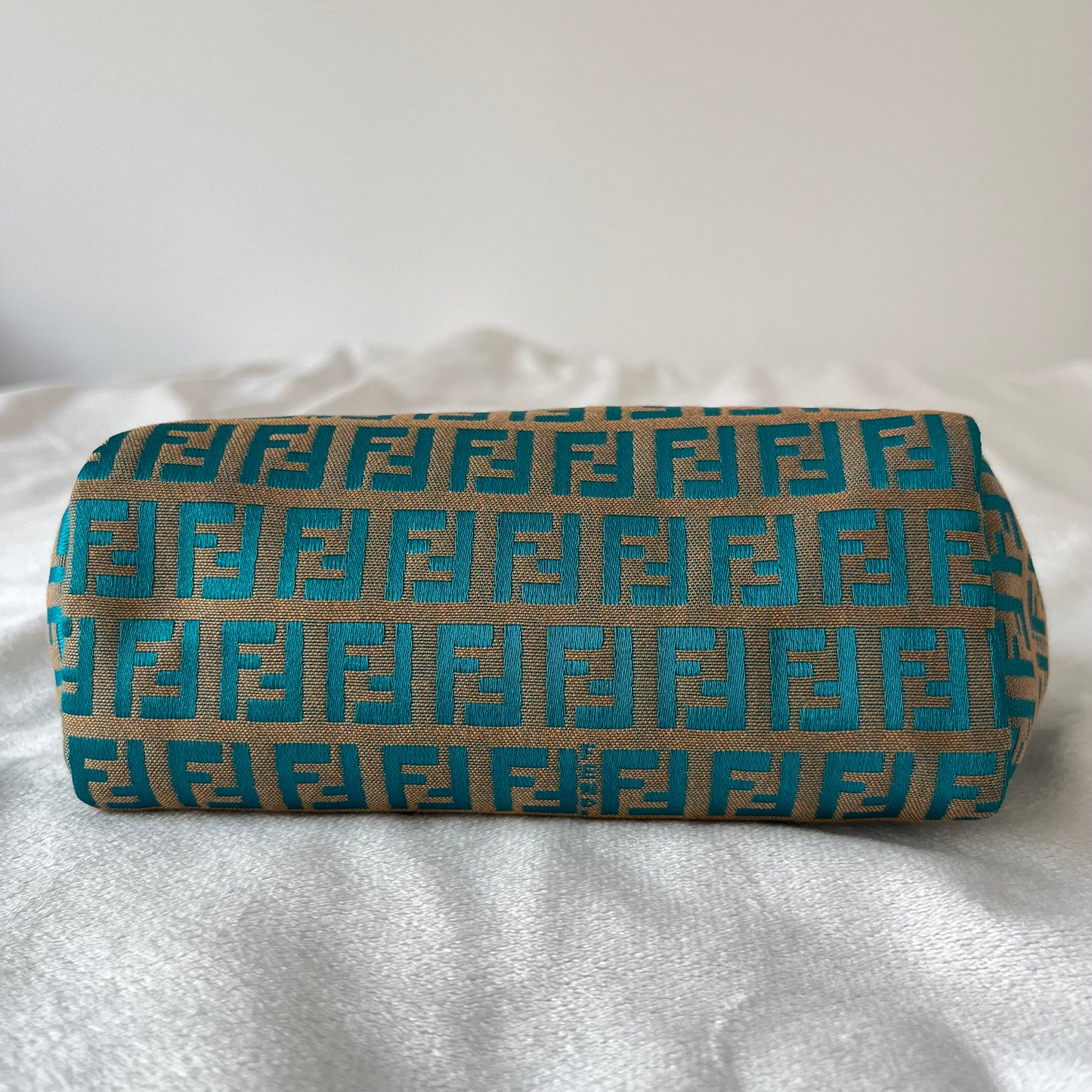 Fendi Zucchino Top Handle Mini Bag