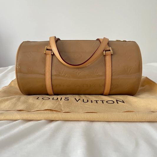Louis Vuitton Monogram Vernis Bedford Handbag Noisette