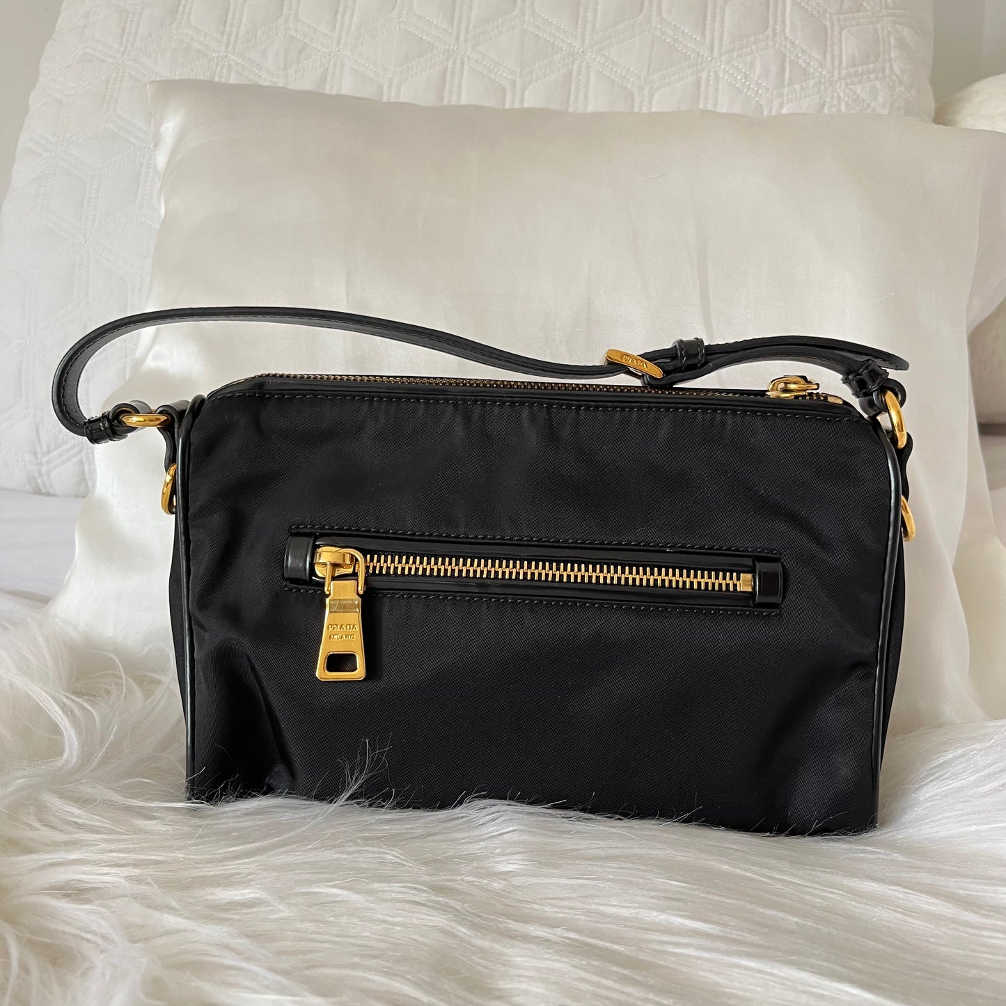Prada Tessuto Shoulder Bag