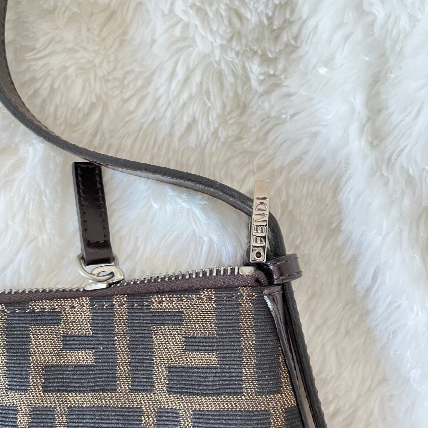 FENDI Zucca Shoulder Bag