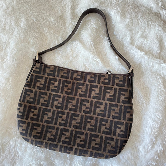 FENDI Zucca Shoulder Bag