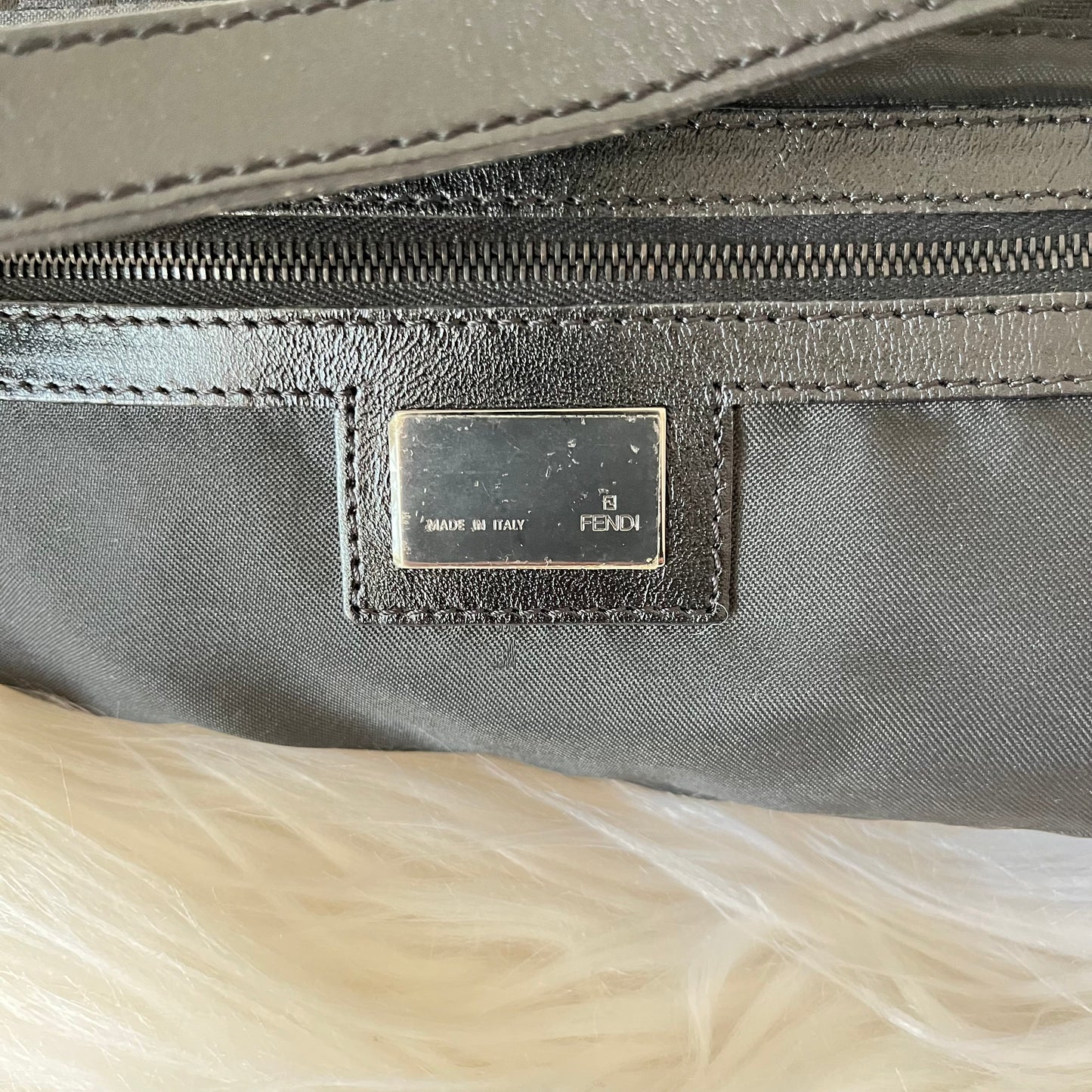 Fendi Zucca Mama Baguette