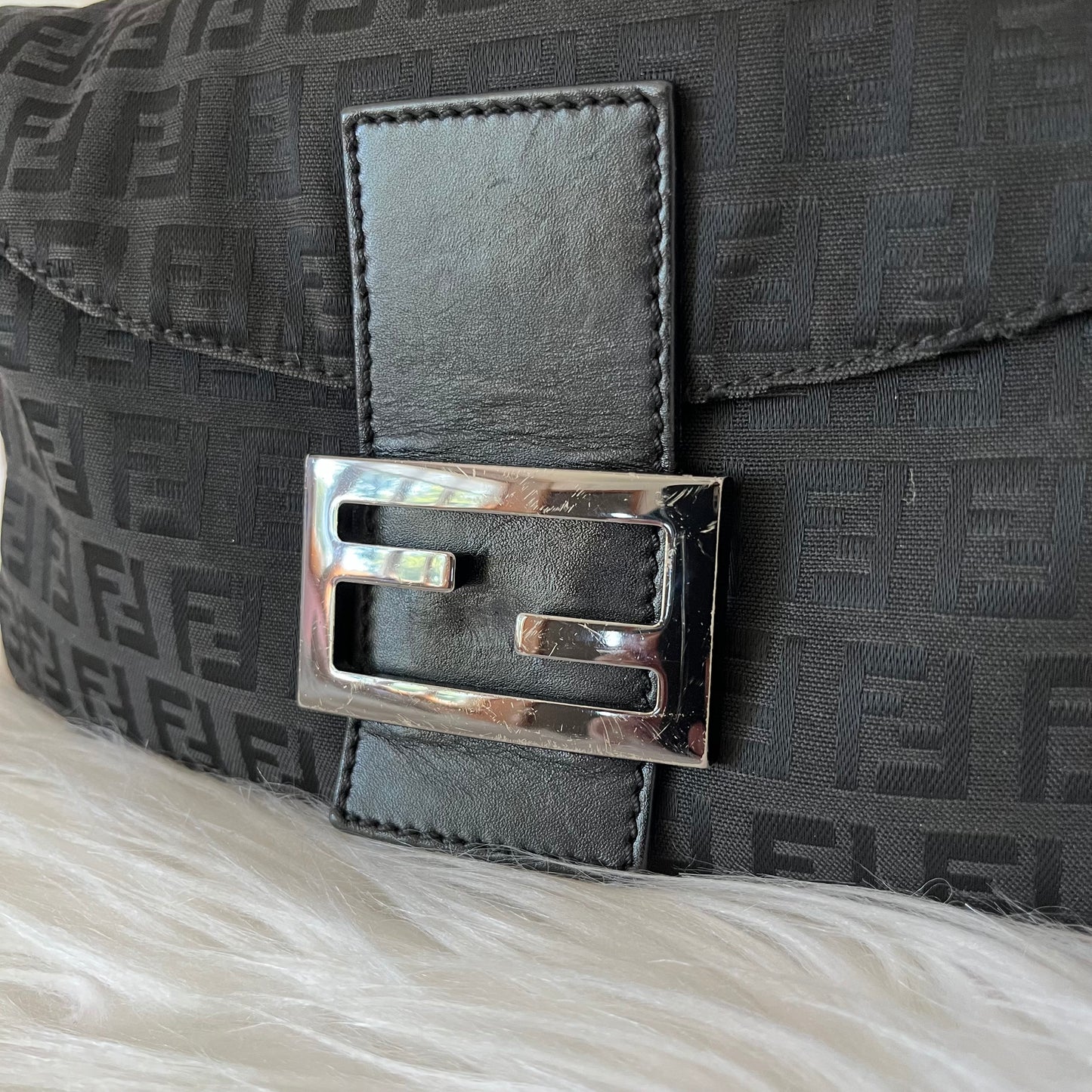 Fendi Zucca Mama Baguette