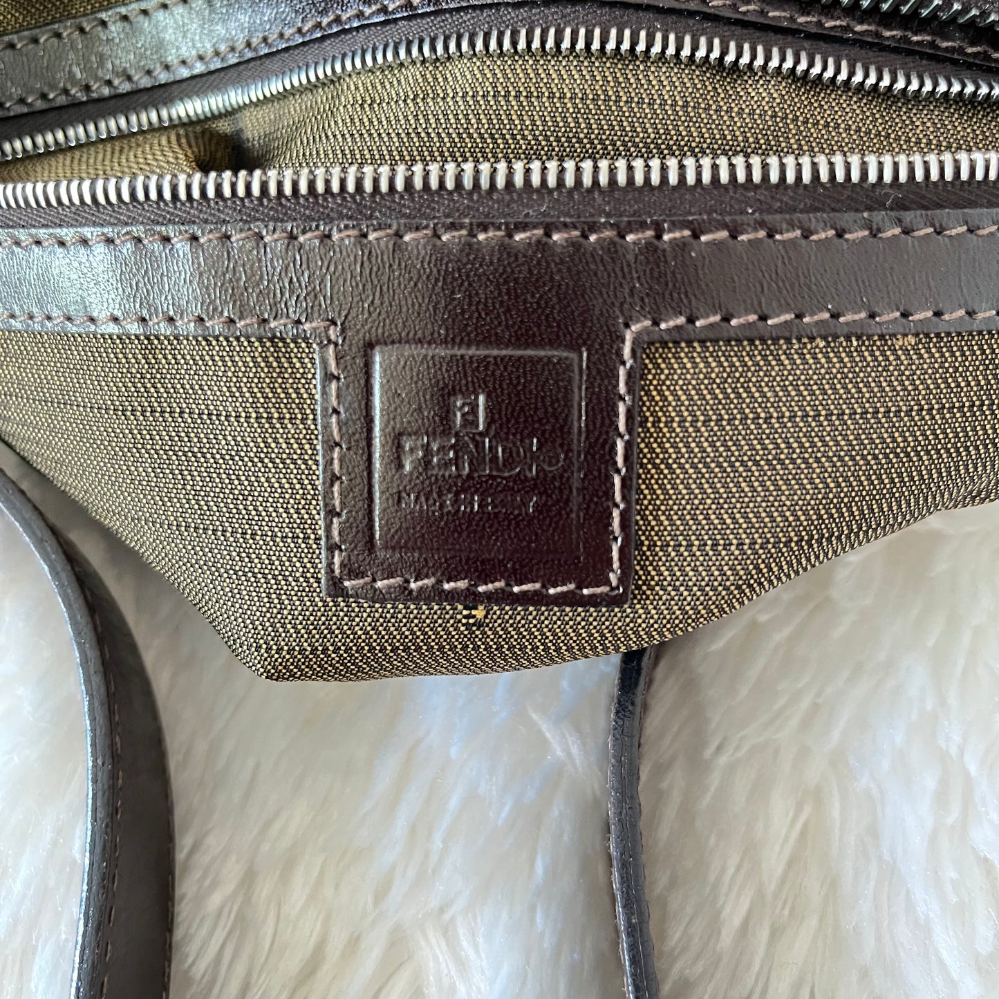 FENDI Zucca Shoulder Bag