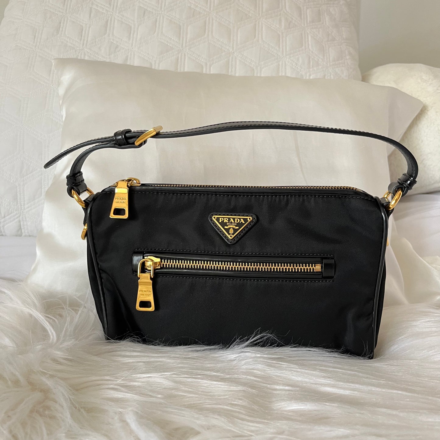 Prada Tessuto Shoulder Bag