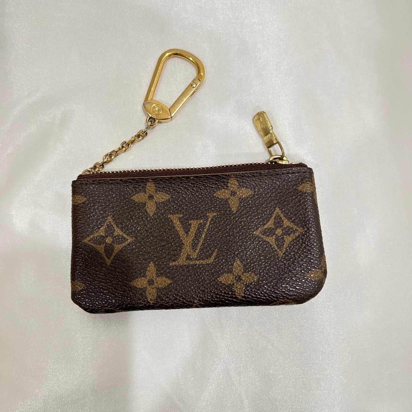 Louis Vuitton Monogram Pochette Cles Coin Case