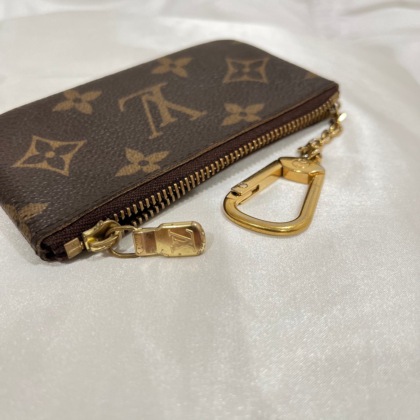 Louis Vuitton Monogram Pochette Cles Coin Case