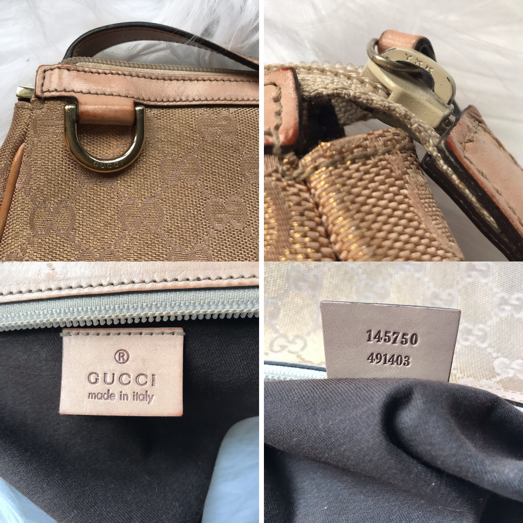 Gucci Double GG Rose Gold Pochette