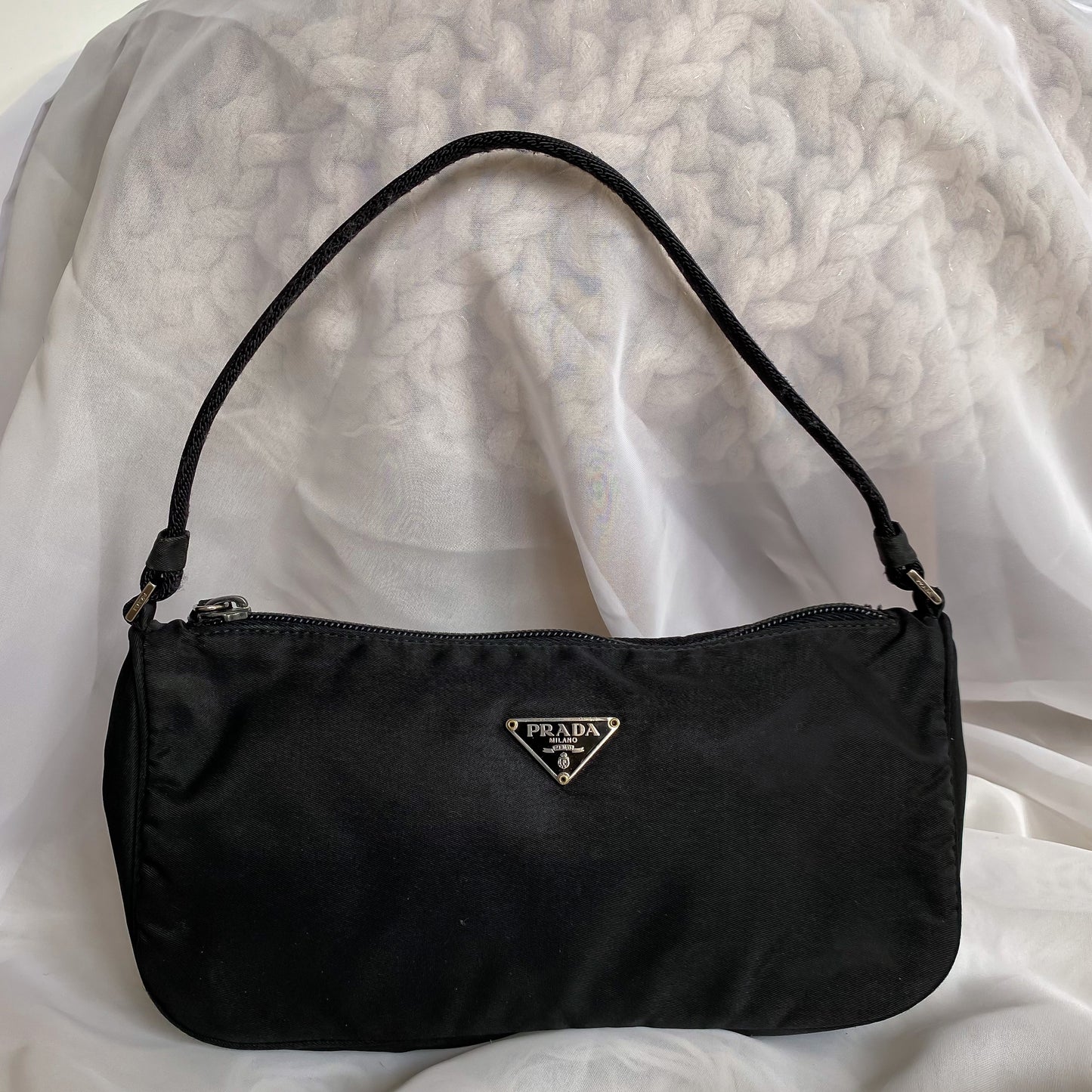 Prada Black Tessuto Bag