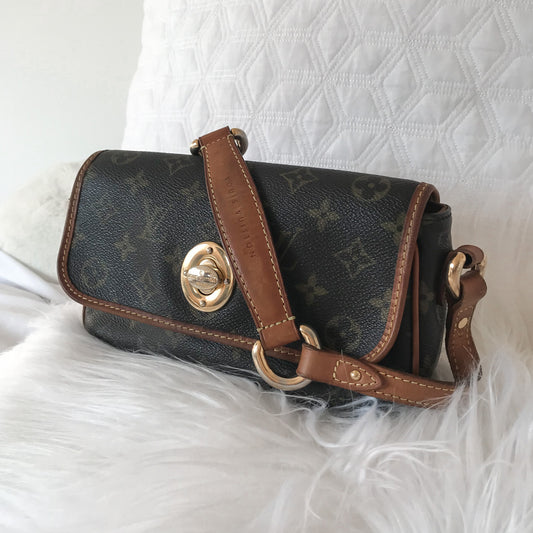 Louis Vuitton Monogram Tikal PM Shoulder Bag