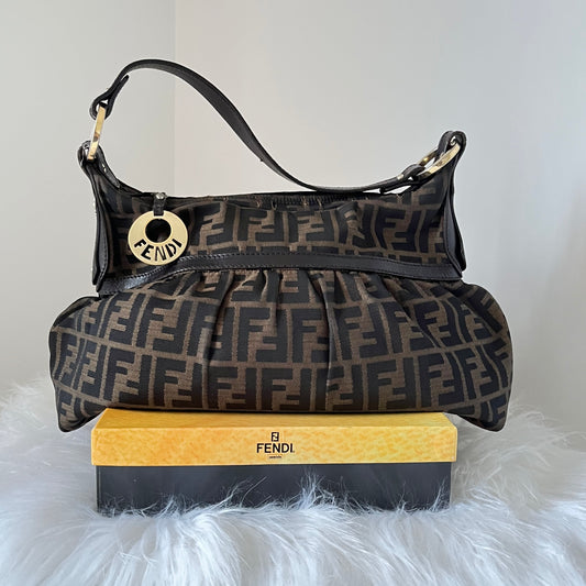 Fendi Zucca Chef Shoulder Bag