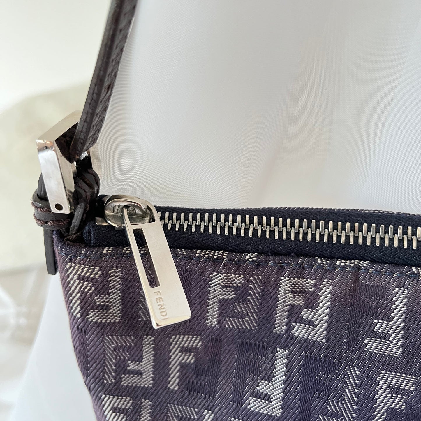 Fendi Denim Zucchino Pochette
