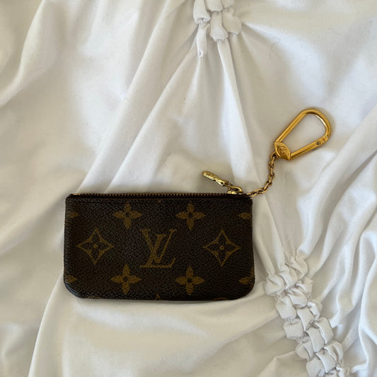 Louis Vuitton Monogram Pochette Cles Coin Case