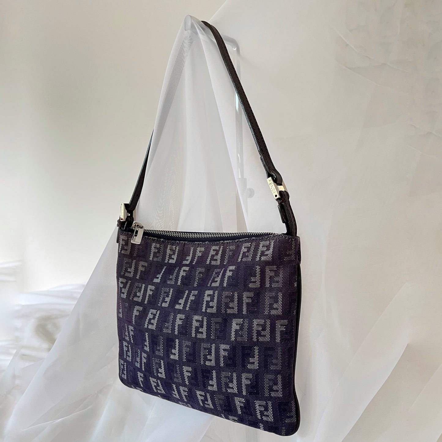 Fendi Denim Zucchino Pochette