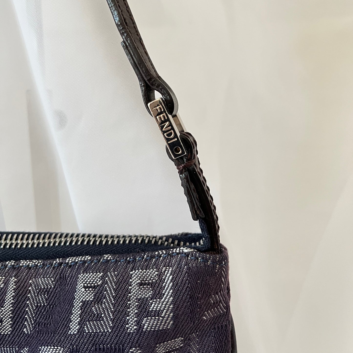 Fendi Denim Zucchino Pochette