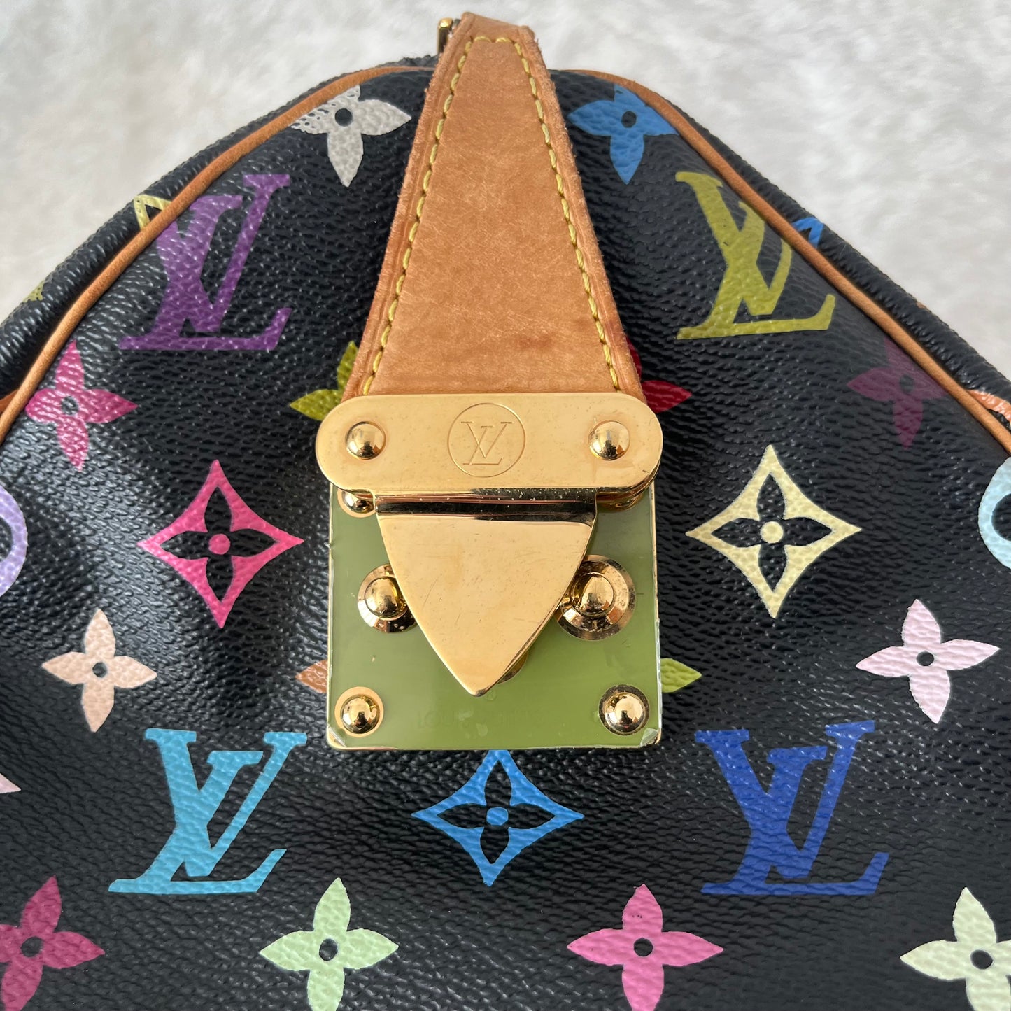 Louis Vuitton x Takashi Murakami Monogram Multi Color Speedy 30