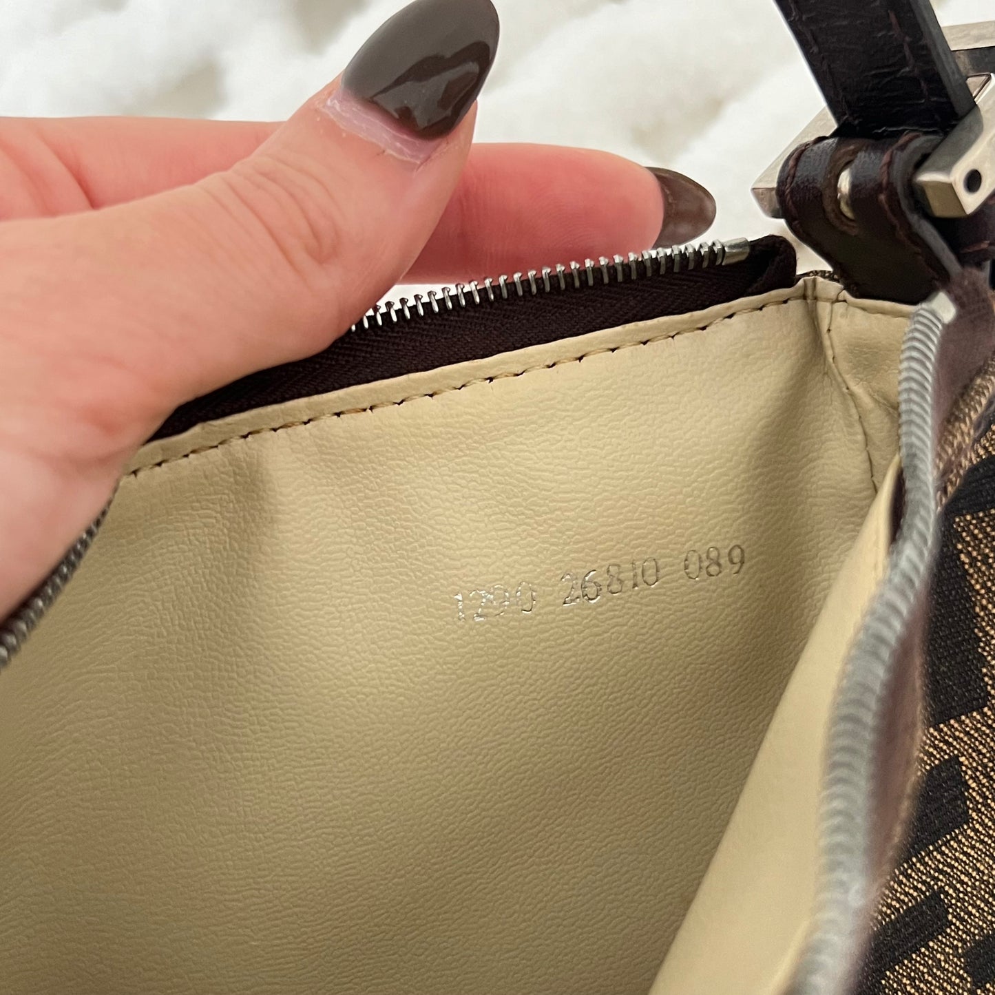 Fendi Zucca Mini Shoulder Bag