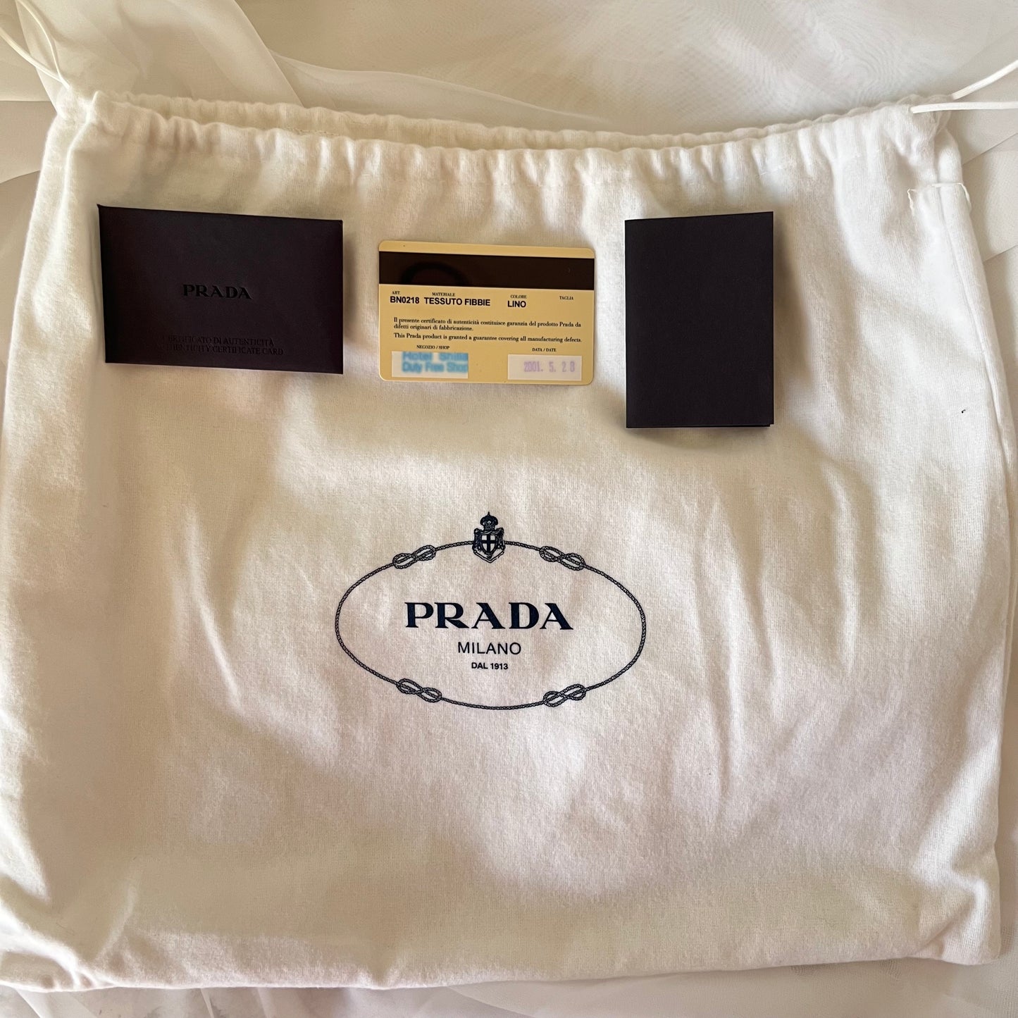 Prada Tessuto Fibbie Nylon Bag