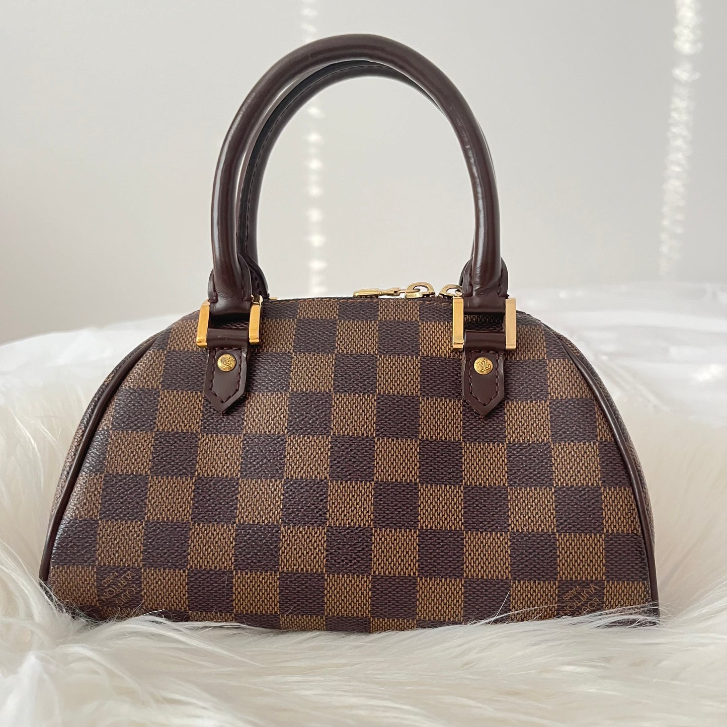 Louis Vuitton Damier Rivera Mini Hand Bag