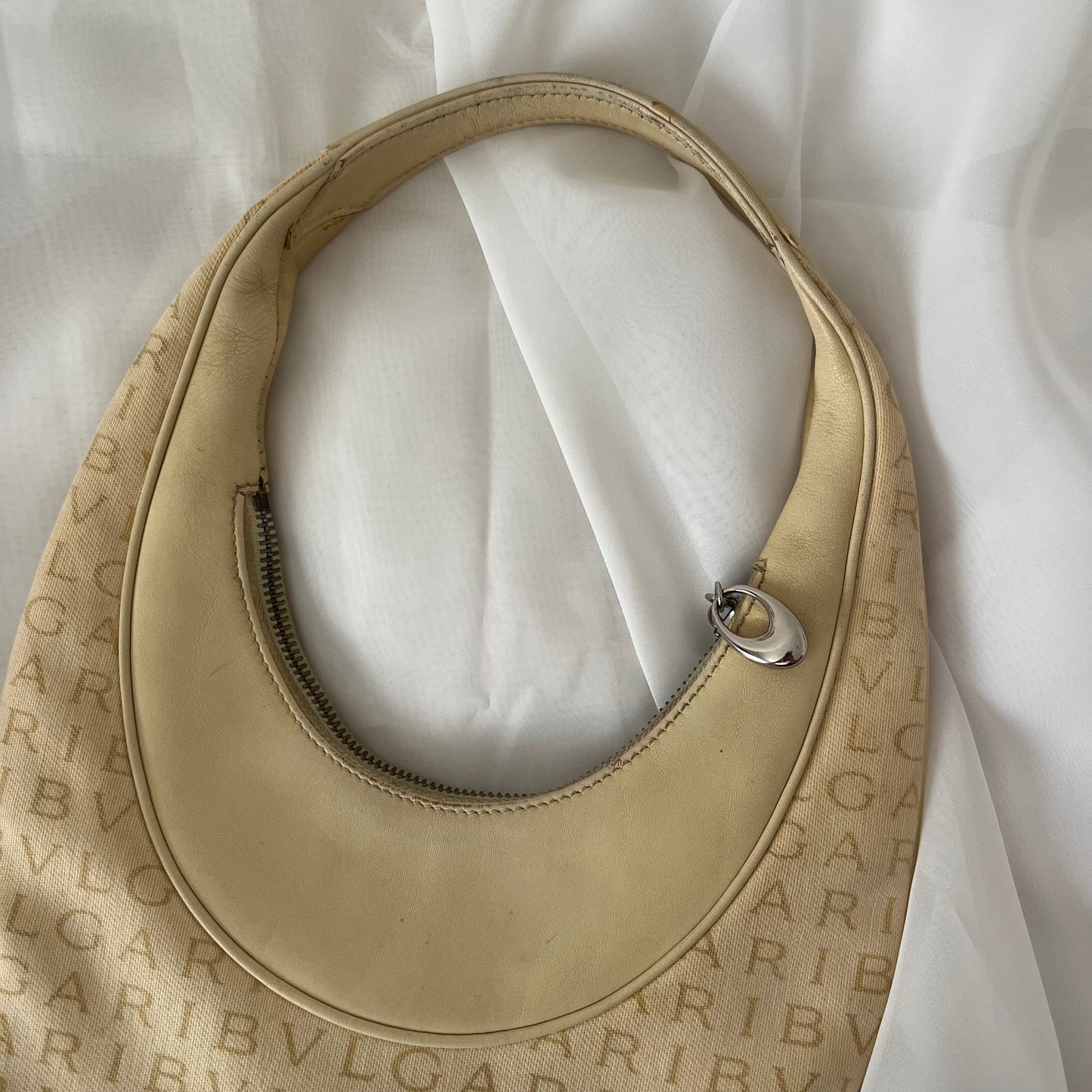 Bvlgari Crescent Ascot Shoulder Bag